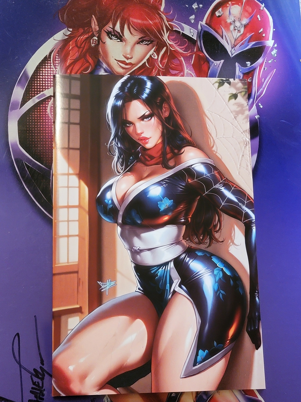 Artist Alley Comics Multiverse Saga  Silk Kimono Cosplay Nice Cover 🐍🌋🐍